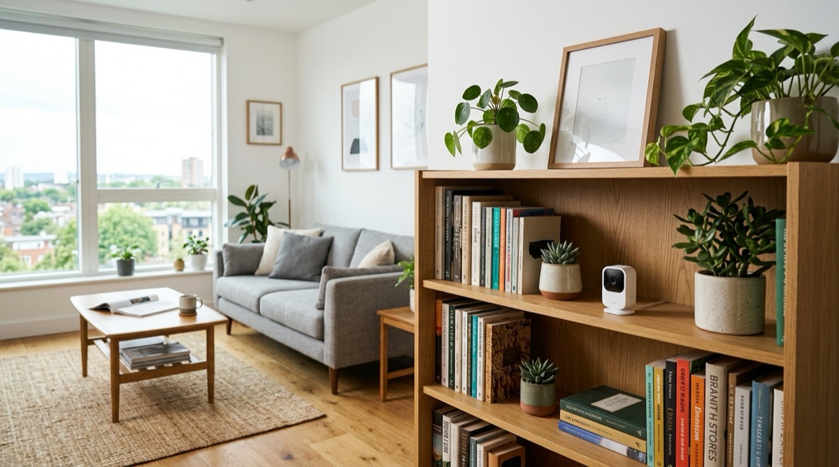 Caméra appartement sans perçage
